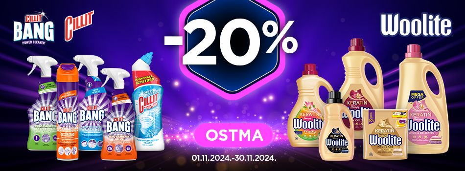 Reckitt Benckiser kampaaniatooted -20%